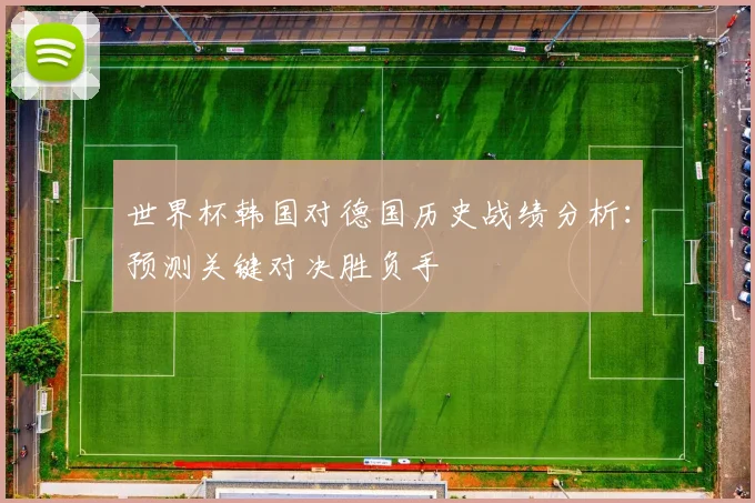 世界杯韩国对德国历史战绩分析：预测关键对决胜负手
